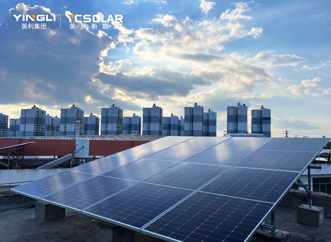 Project Cases | YC Solar explores the new power of urban energy transformation in the form of "PV   gas station".